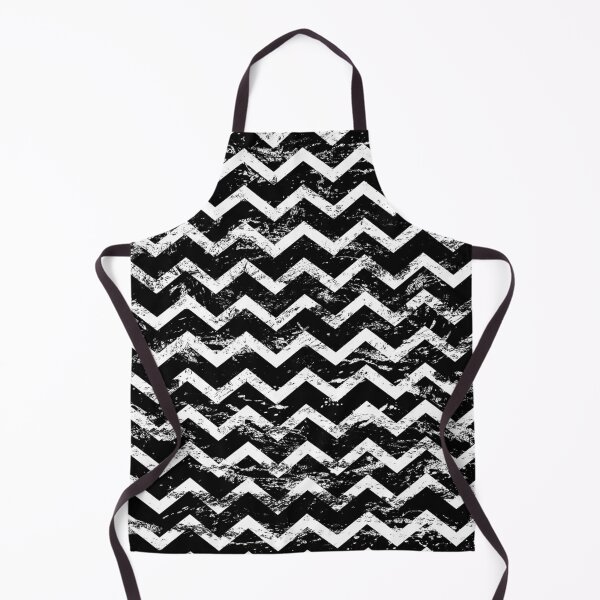 Item preview, Distessed Black and White Chevron designed and sold by piedaydesigns.
