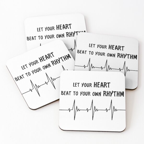Item preview, Let Your Heart Beat to Your Own Rhythm designed and sold by cardiocreatives.