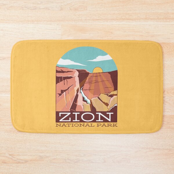 Item preview, Zion National Park in Utah designed and sold by CoolSilhouettes.