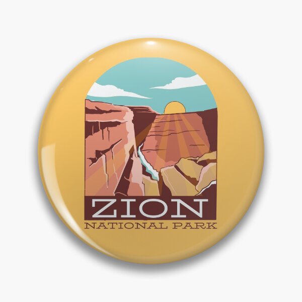 Item preview, Zion National Park in Utah designed and sold by CoolSilhouettes.
