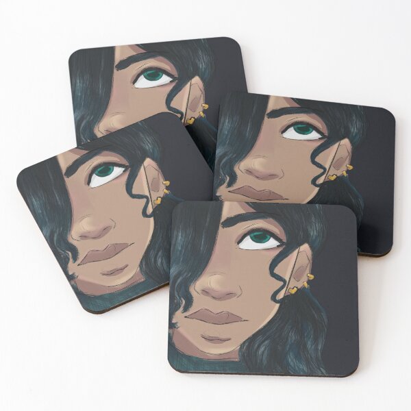 Item preview, cool lady drawing colored designed and sold by mioom.
