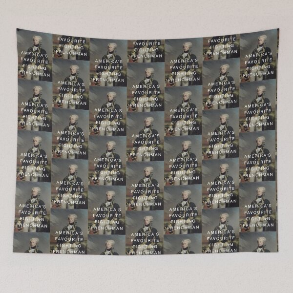 Item preview, America's favourite Fighting Frenchman (Lafayette!) designed and sold by designsbyalyssa.