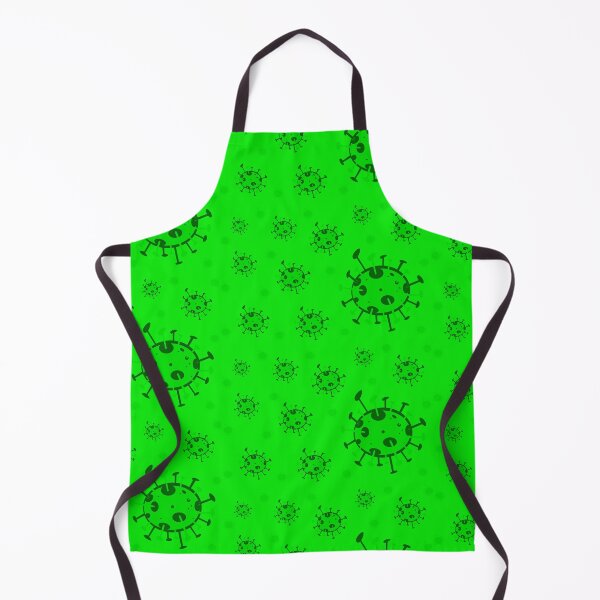 Item preview, COVID-19 Coronavirus Virus Diagram Pattern Lime Green Color designed and sold by ravishdesigns.