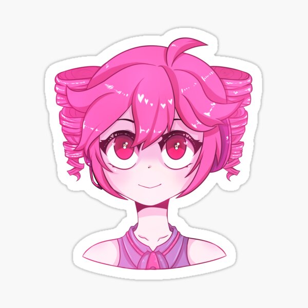 love-struck kasane teto Sticker