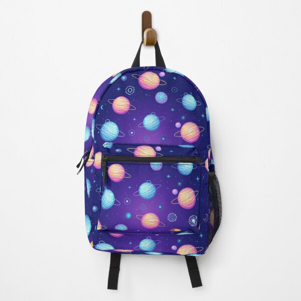 Item preview, Seamless background: Cartoon planets, space symbols. designed and sold by YanaZvereva.