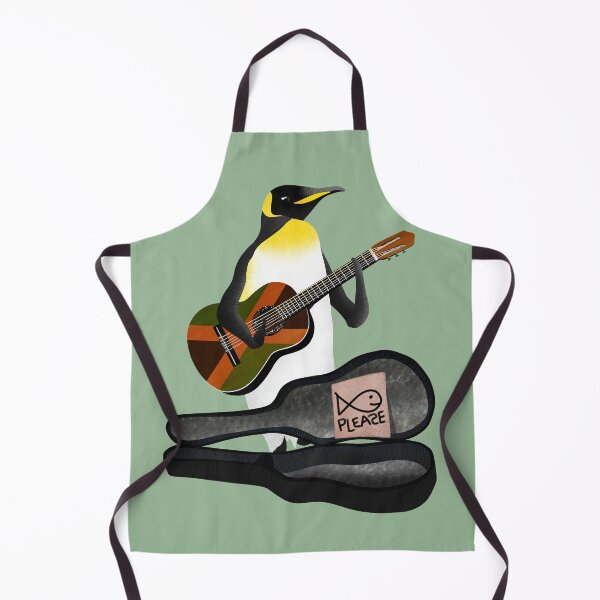Item preview, Penguin Busking designed and sold by piedaydesigns.
