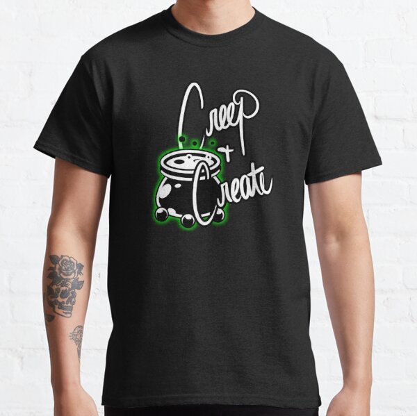 Creep and Create - Green Glow Classic T-Shirt
