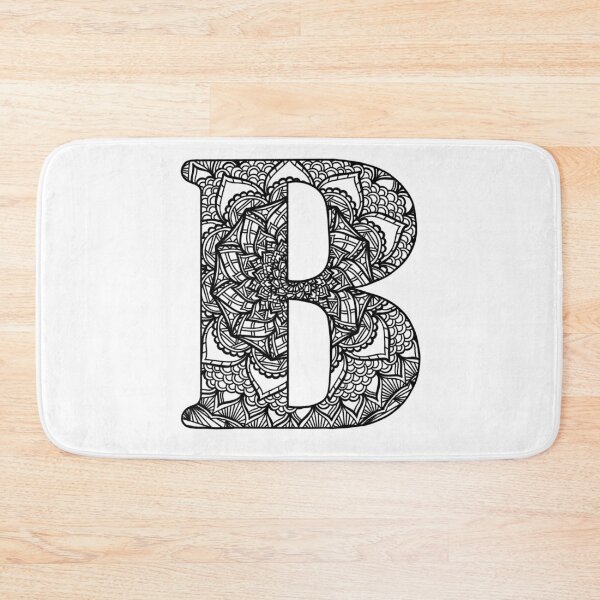 Item preview, Mandala Letter B designed and sold by lizashev.