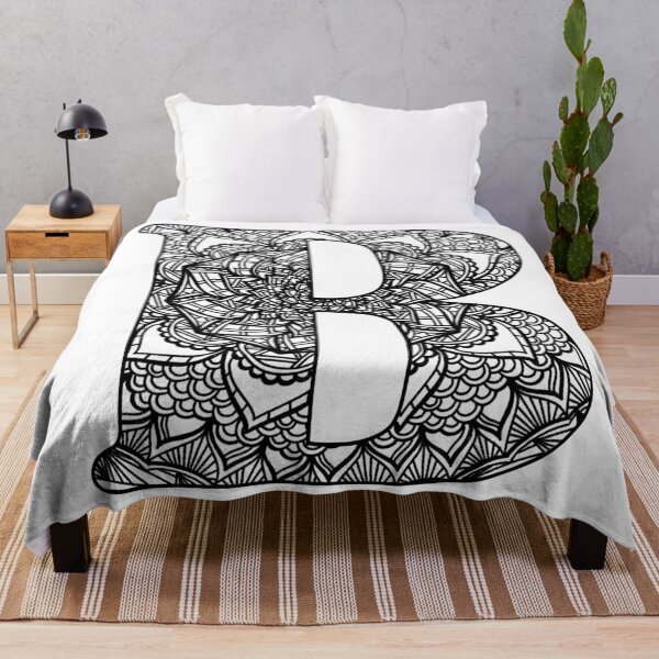 Item preview, Mandala Letter B designed and sold by lizashev.