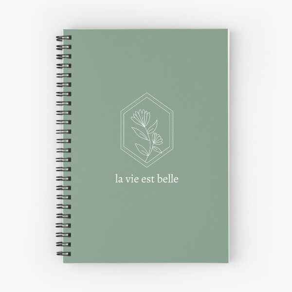 Item preview, La Vie est Belle white French quote designed and sold by linedesigns.