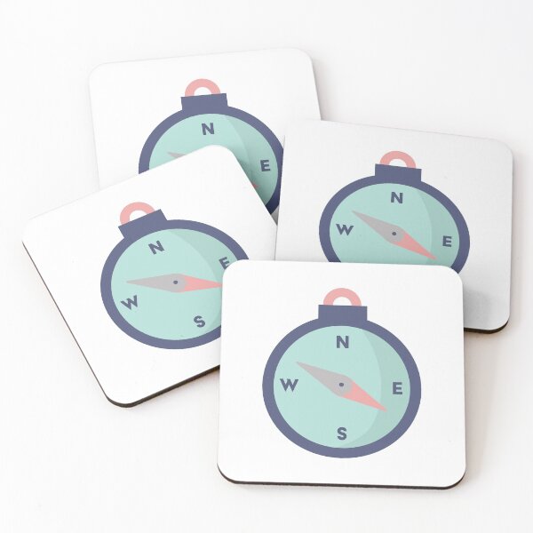 Item preview, cartoon compass designed and sold by keeganemma.