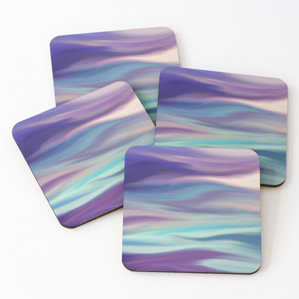 Item preview, Digital painted texture background. Abstract blurred blue purple illustration, color, silk, liquid, print designed and sold by fuzzyfox.