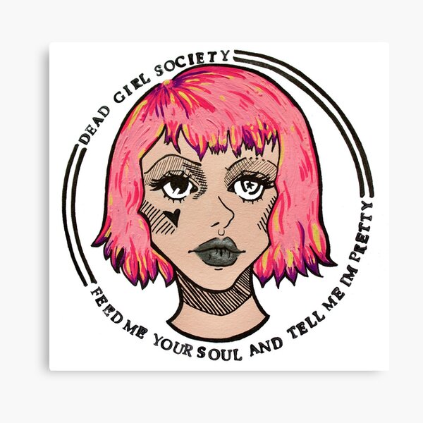 Dead Girl Society: Feed Me Your Soul Canvas Print