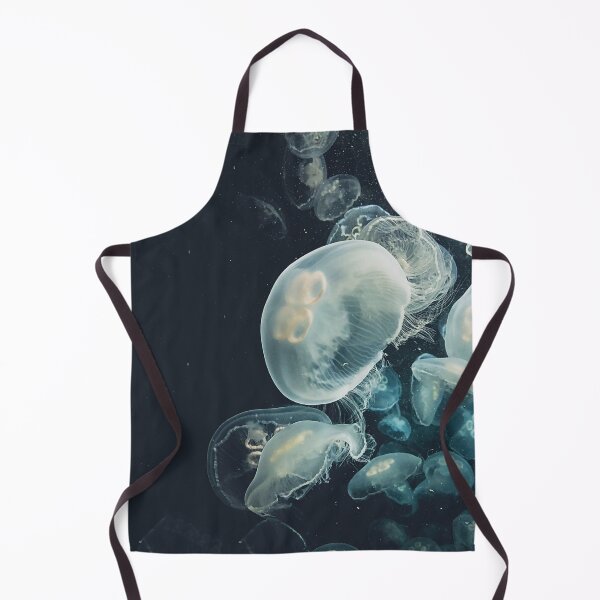 Item preview, Smack of White Jellyfishes - Ocean Life designed and sold by ColorfulMystic.