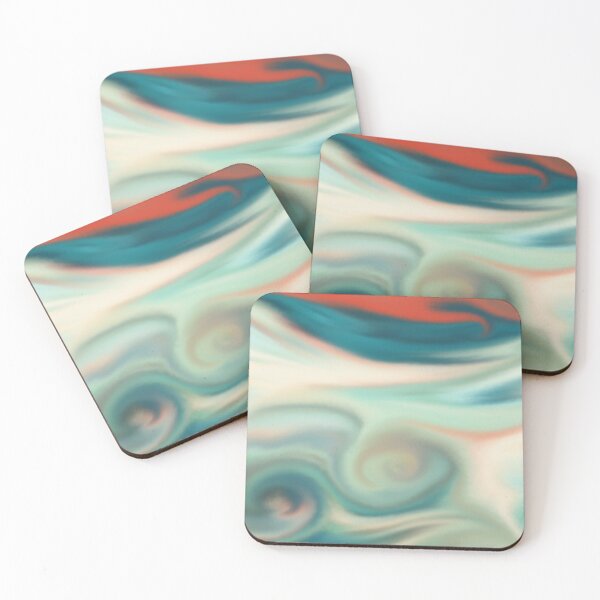 Item preview, Digital painted texture retro pastel background. Abstract beautiful illustration, color, silk, liquid print. designed and sold by fuzzyfox.