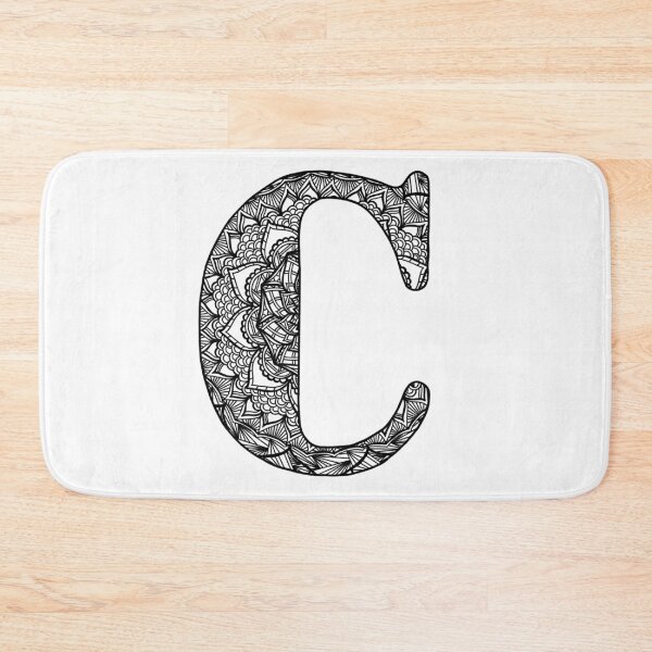 Item preview, Mandala Letter C designed and sold by lizashev.