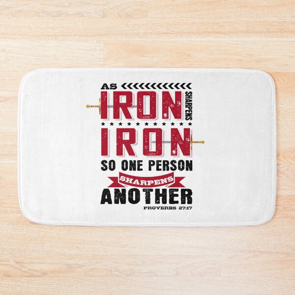 Item preview, iron sharpen iron  designed and sold by anty18725.