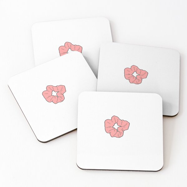 Item preview, Coral Scrunchie designed and sold by alladoodle.