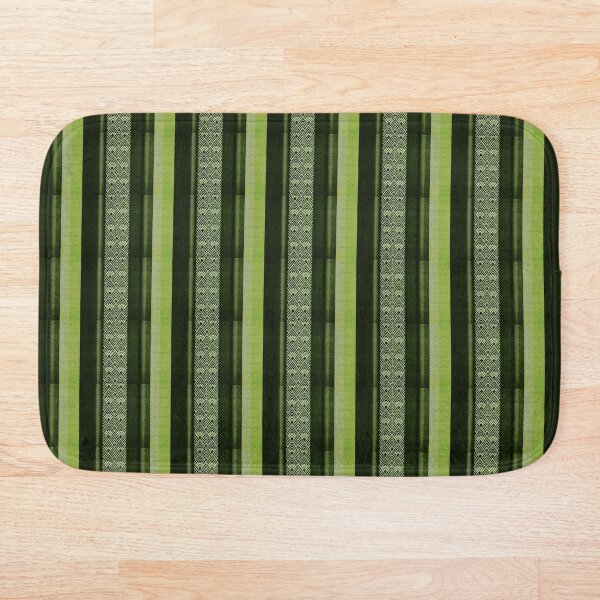 Copy of Art Deco: Green Leaf Bath Mat