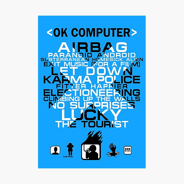lyric art ok computer radiohead
