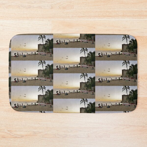 Item preview,  Waikiki Beach at Sunset designed and sold by Martha Sherman.