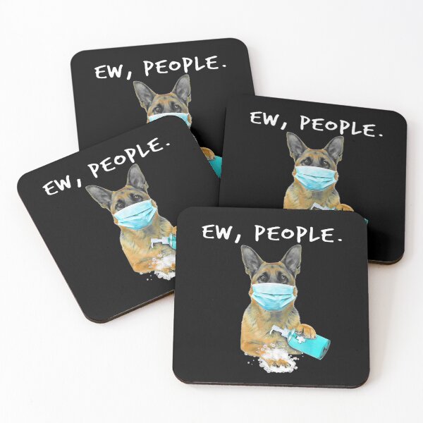 Item preview, German Shepherd Ew People Dog Wearing  designed and sold by HenryHansons.