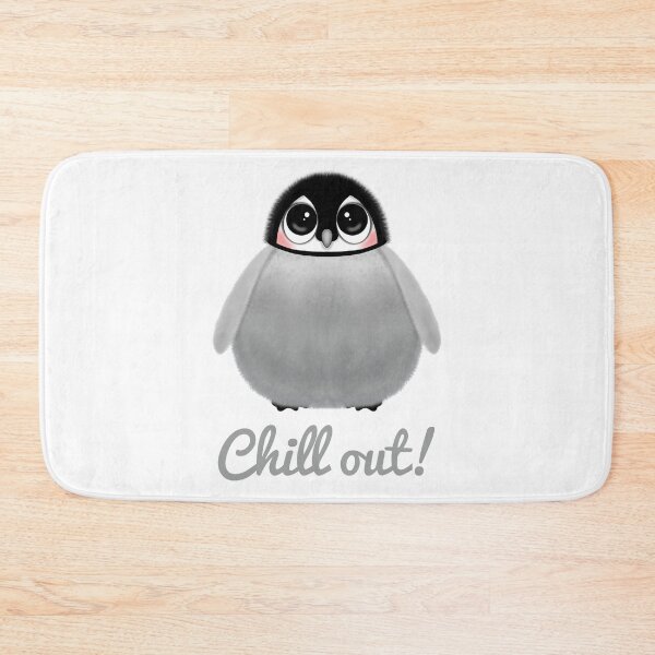 Item preview, Penguin Chill Out! designed and sold by wiboandbear.