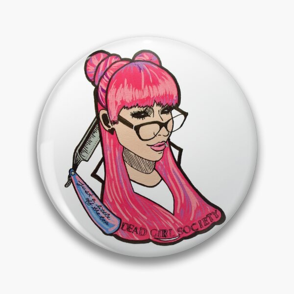 Dead Girl Society: A Little Off the Top Pin