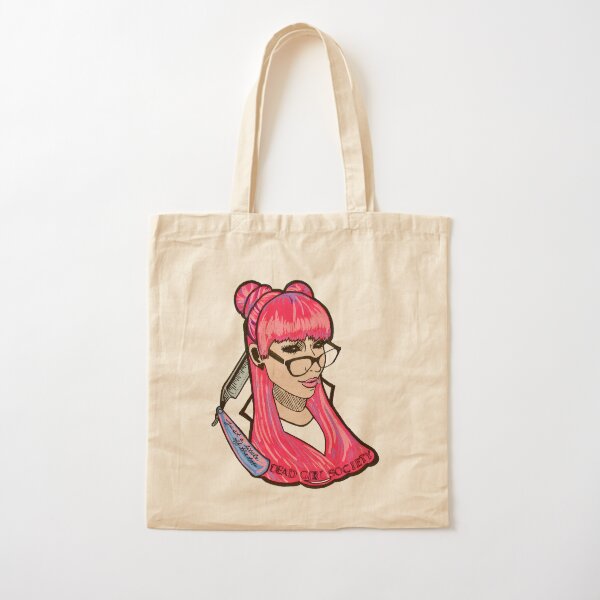 Dead Girl Society: A Little Off the Top Cotton Tote Bag
