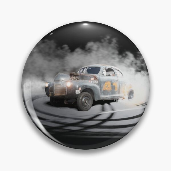 Item preview, 1941 Chevy Gasser Hot Rod Doing Burnout (for dark product) designed and sold by lensesandwheels.