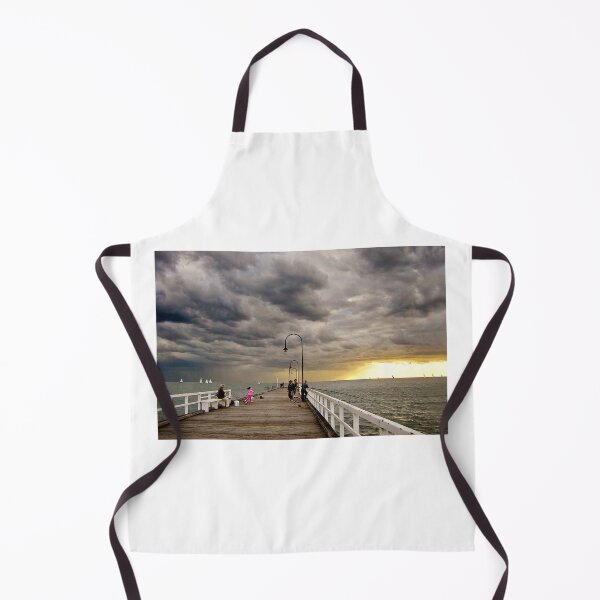 Item preview, Dusk on St Kilda Pier designed and sold by Roz McQuillan Fine Art & Photography.