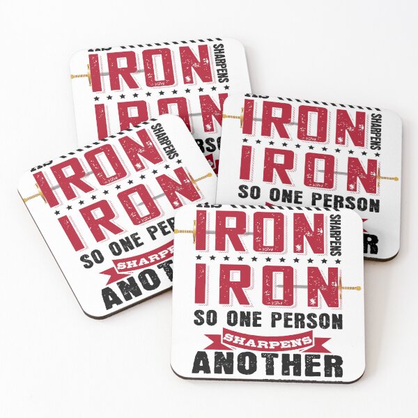 Item preview, iron sharpen iron  designed and sold by anty18725.
