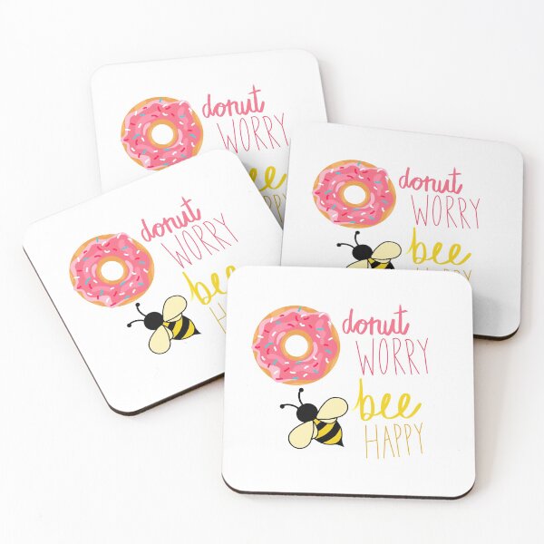 Item preview, Donut worry, bee happy designed and sold by calleef.