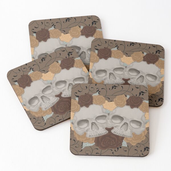 Item preview, Floral Skulls designed and sold by MLD112.