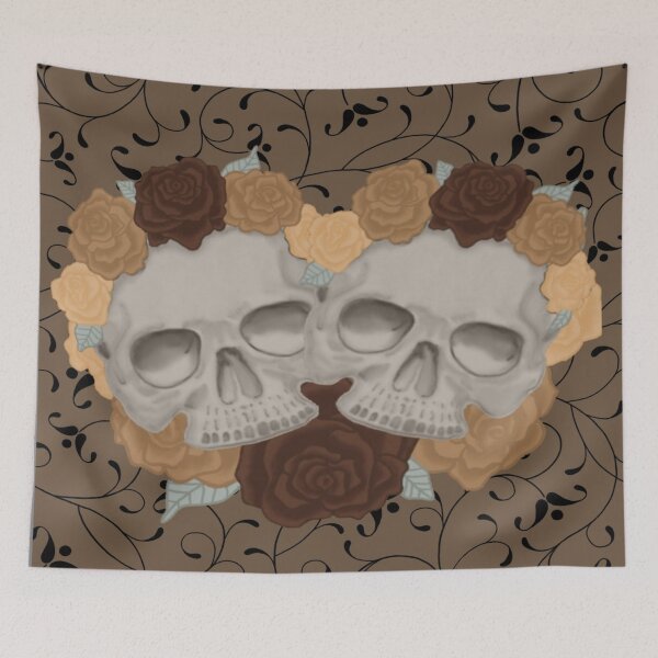 Item preview, Floral Skulls designed and sold by MLD112.