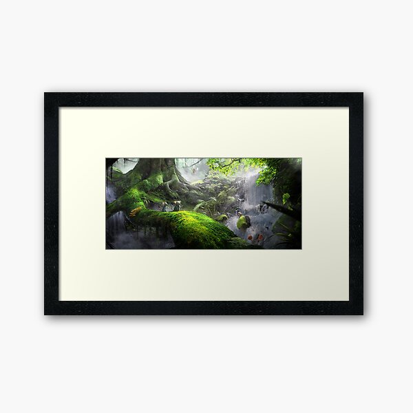Nearing the journey's end Framed Art Print