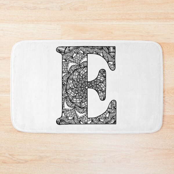 Item preview, Mandala Letter E designed and sold by lizashev.