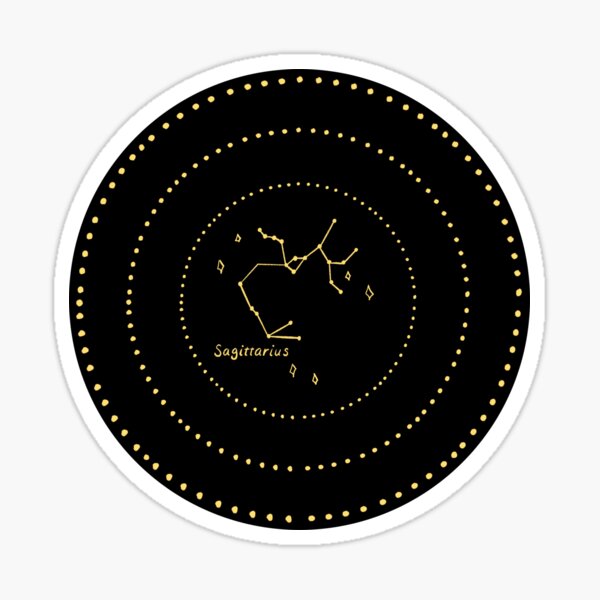 Sagittarius Constellation Sticker