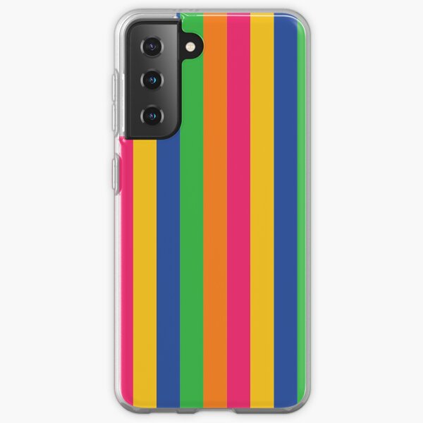 Multi Coloured Stripes Samsung Galaxy Soft Case