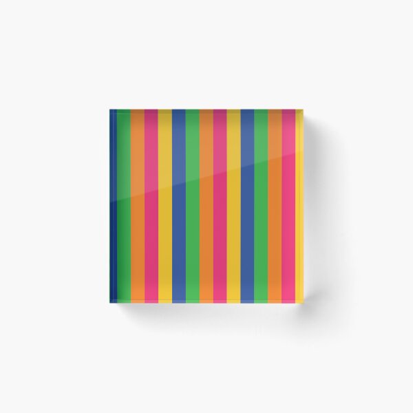 Item preview, Multi Coloured Stripes designed and sold by Pinnypin.