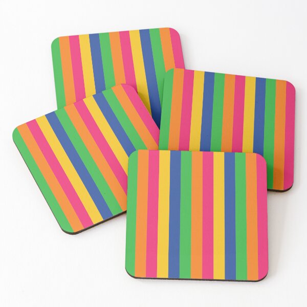 Item preview, Multi Coloured Stripes designed and sold by Pinnypin.