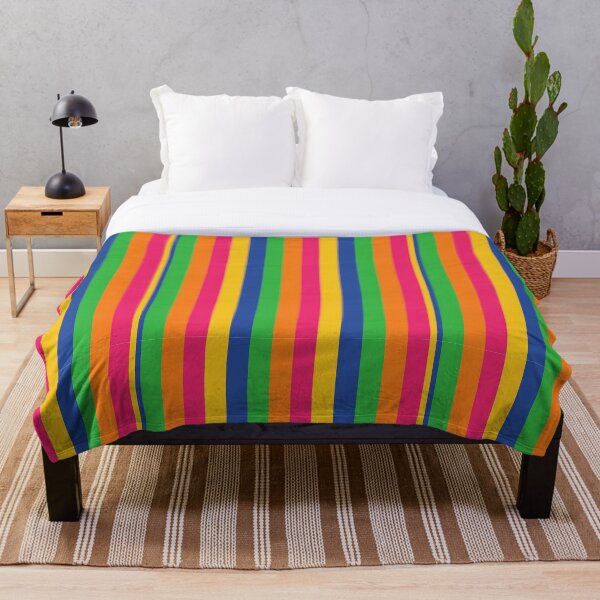 Item preview, Multi Coloured Stripes designed and sold by Pinnypin.