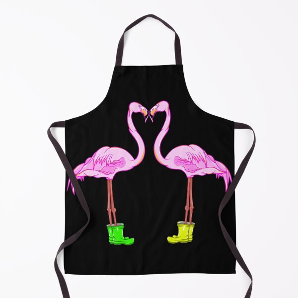 Item preview, Flamingos Wearing Boots designed and sold by piedaydesigns.