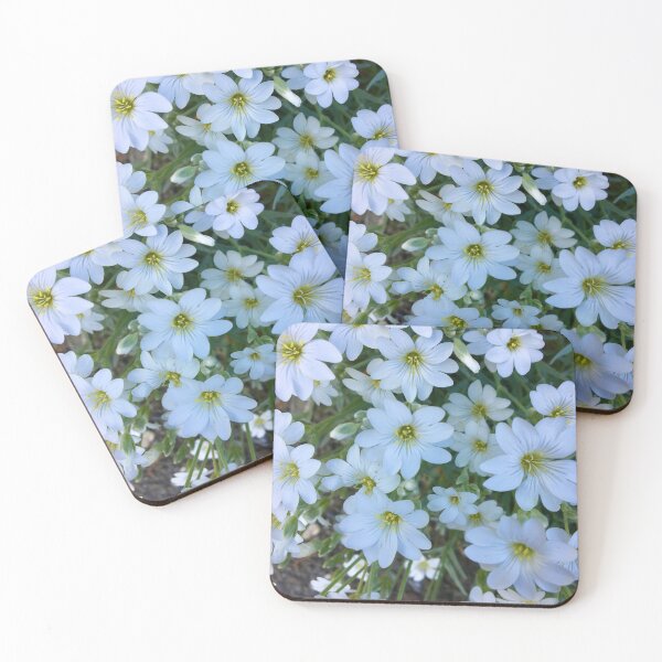 Item preview, White flowers from Switzerland designed and sold by Camo Crow.