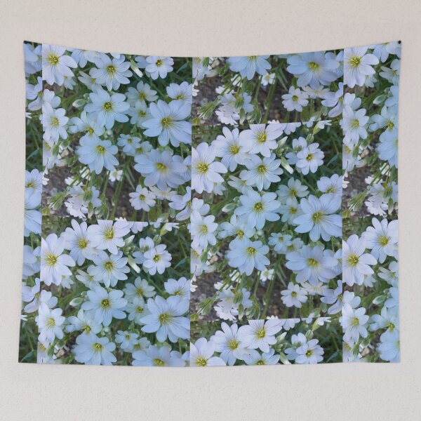 Item preview, White flowers from Switzerland designed and sold by Camo Crow.