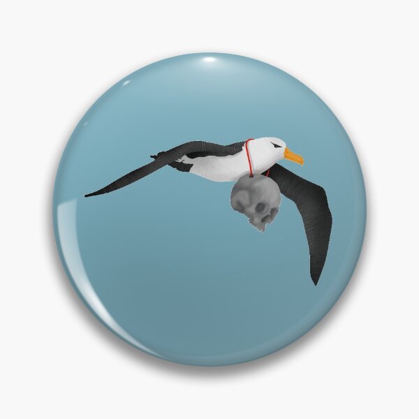 Item preview, Albatross With A Skull Around It's Neck designed and sold by piedaydesigns.