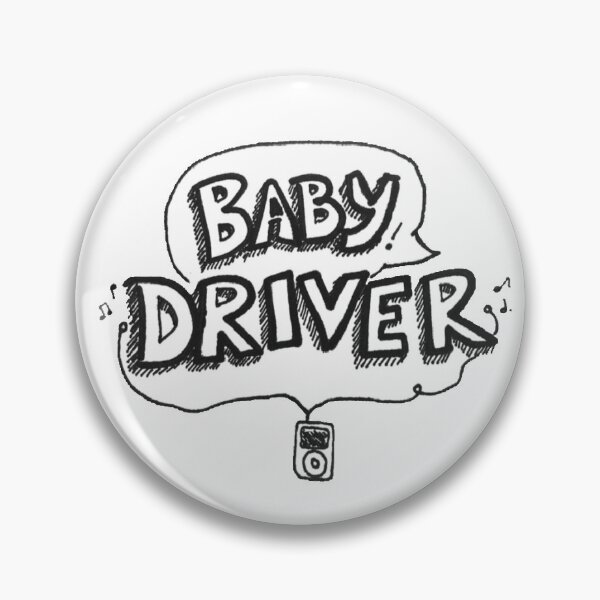 Item preview, Baby Driver text logo  designed and sold by pumalikeacat.