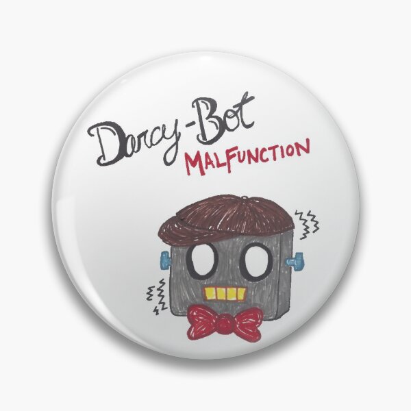 Item preview, Darcy-Bot Malfunction designed and sold by pumalikeacat.