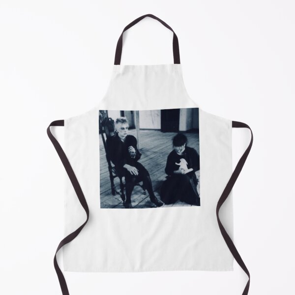 Item preview, Gavin & Guggi Of The Virgin Prunes (Black White) designed and sold by Kathryn Bradley Anderson.