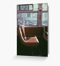 San Francisco Seat Greeting Card